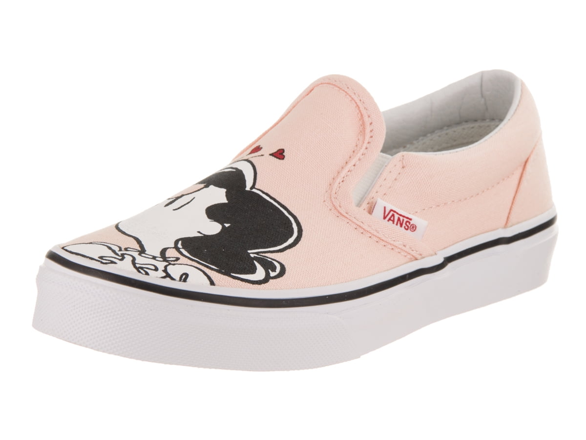 vans kids classic slipon (peanuts) skate shoe