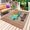 Brown, variant on Country Sunflowers Outdoor Rug for Patio/Deck/Porch, Non-Slip Large Area Rug 5 x 7 Ft, Welcome Rustic Truck Floral Farmhouse Indoor Outdoor Rugs Washable Area Rugs, Camping Rug Carpet Runner