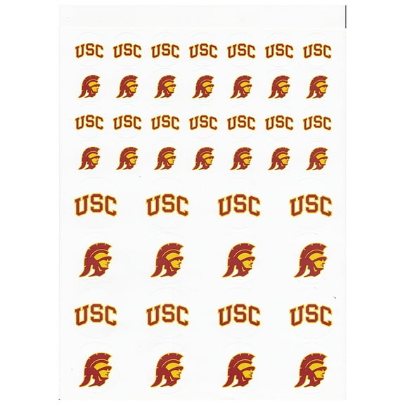 Usc Trojans Small Sticker Sheet - 2 Sheets