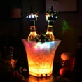thumbnail image 6 of AOOOWER Waterproof LED Beverage Holder 6L Large Capacity Coolers LED Ice Bucket Ice Tub, 6 of 21