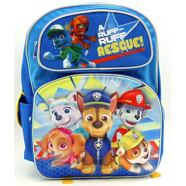 PAW Patrol - Backpack - - A Ruff-Ruff Rescue 3D 16 New w68288 - Walmart ...