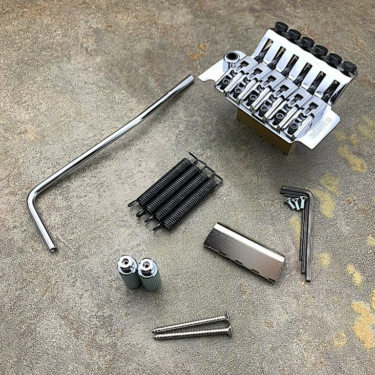 Gotoh Floyd Rose Locking Tremolo Set, Chrome PGE1996TC - Walmart.com