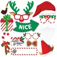 thumbnail image 4 of 38pcs Christmas Party Photo Props, Fun And Variety Christmas Party Supplies (Gift Wooden Stick), 4 of 6