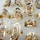 thumbnail image 4 of Sonducket Anillo de aleación de moda, joyería decorativa, anillos ajustables de apertura delicada, regalo decorativo para fiesta de boda, trabajo diario Ropa, zapatos y accesorios Miscelánea Sonducket AP014520-00, 4 of 6