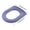 B, variant on Qholemyo Winter Solid Color Soft Toilet Seat Cushion Padded Toilet Seat Cushion Washable Knitted Toilet Seat Cushion No Handle