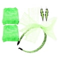 thumbnail image 4 of HLONK 80 ‘s Neon Scrunchie Net Themed Party Outfit Child, 4 of 8