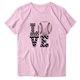 thumbnail image 1 of Blusas de Manga Corta para las Mujeres Divertido Impreso Cuello Redondo Tee, Vintage Humor Gráfico Blusas de Primavera para las Mujeres, 1 of 3