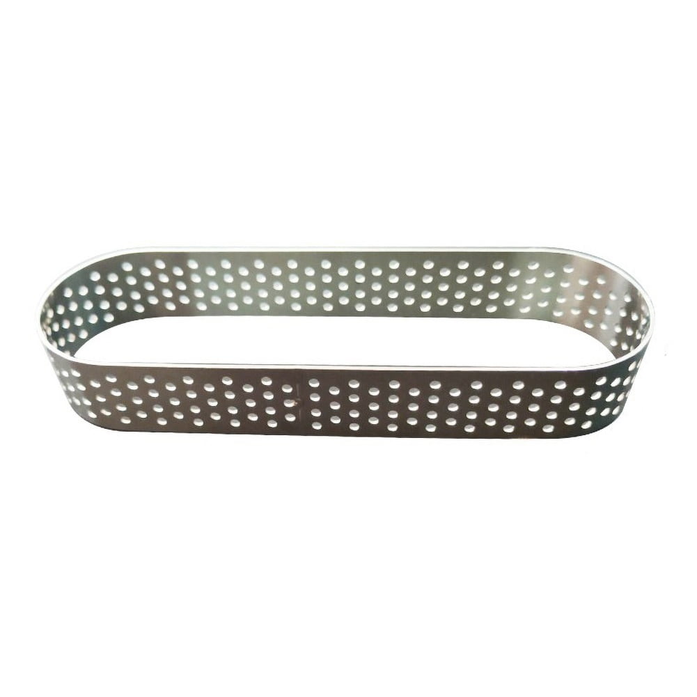 NUZYZ Mousse Tarts Ring Stainless Steel Perforated Cake Circle Baking