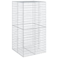 thumbnail image 4 of vidaXL Gabion Basket with Cover 39.4"x19.7"x39.4" Galvanized Iron, 4 of 5
