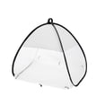thumbnail image 2 of Plant Protection Net Cover, Quick-Open Garden Mesh Cage with Spring Steel Frame, Foldable Insect Bird Barrier for Vegetables, Flowers, Shrubs, Includes 6 Ground Pegs, 2 of 5