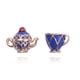 thumbnail image 1 of Joyas europeas y americanas Pendientes de taza de té esmaltados Collar largo Cadena de suéter Joyas, 1 of 6
