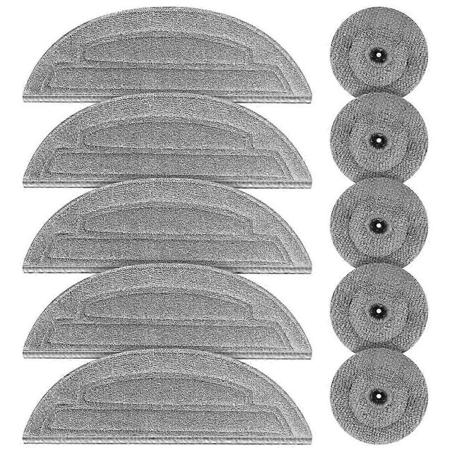 Microfiber Mopping Cloths for S8 MaxV Ultra / S8 Max Ultra Robot Vacuum Cleaner Accessories