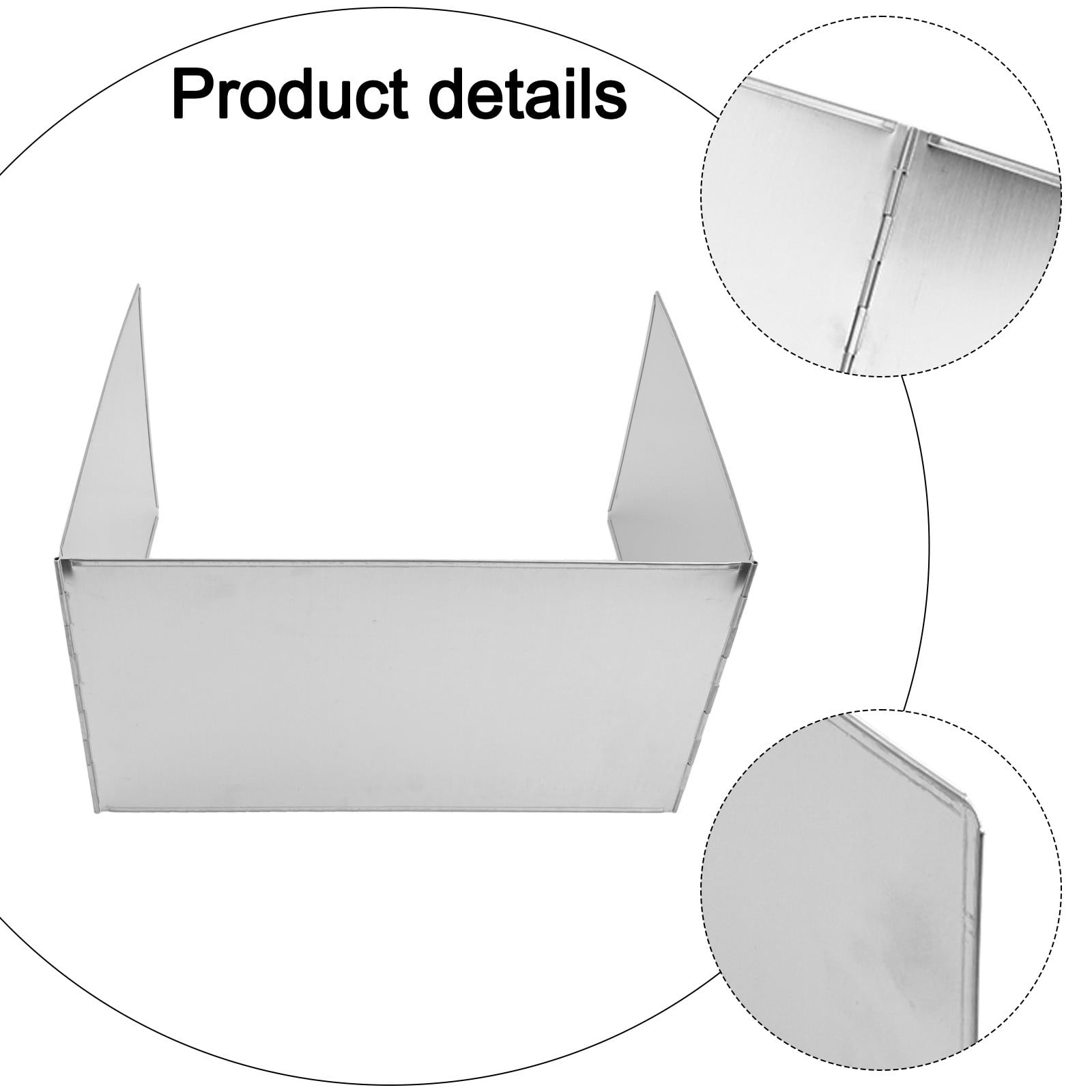 Camping Stove Windshield Stainless Steel Stove Plates Foldable Gas Stove Plates