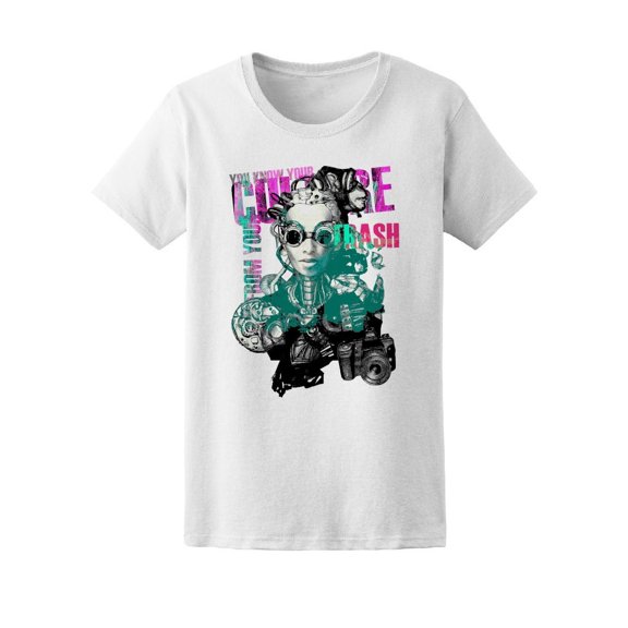 Punk Camera Girl Tee Men's -Image by Shutterstock