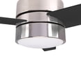 thumbnail image 3 of Smaair 52" Siliver Ceiling Fan with Light, Wall Control and Remote by Wifi App, 3 of 8