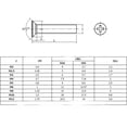 thumbnail image 2 of 10 Uds. Tornillos de cabeza plana de latón M6 * 12 tornillos de máquina de cabeza avellanada Phillips de latón, 2 of 5