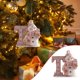 thumbnail image 1 of 26 English Letter Christmas Ornament Christmas Tree Decoration 2D Acrylic Decoration Car Rearview Mirror Ornament, 1 of 5