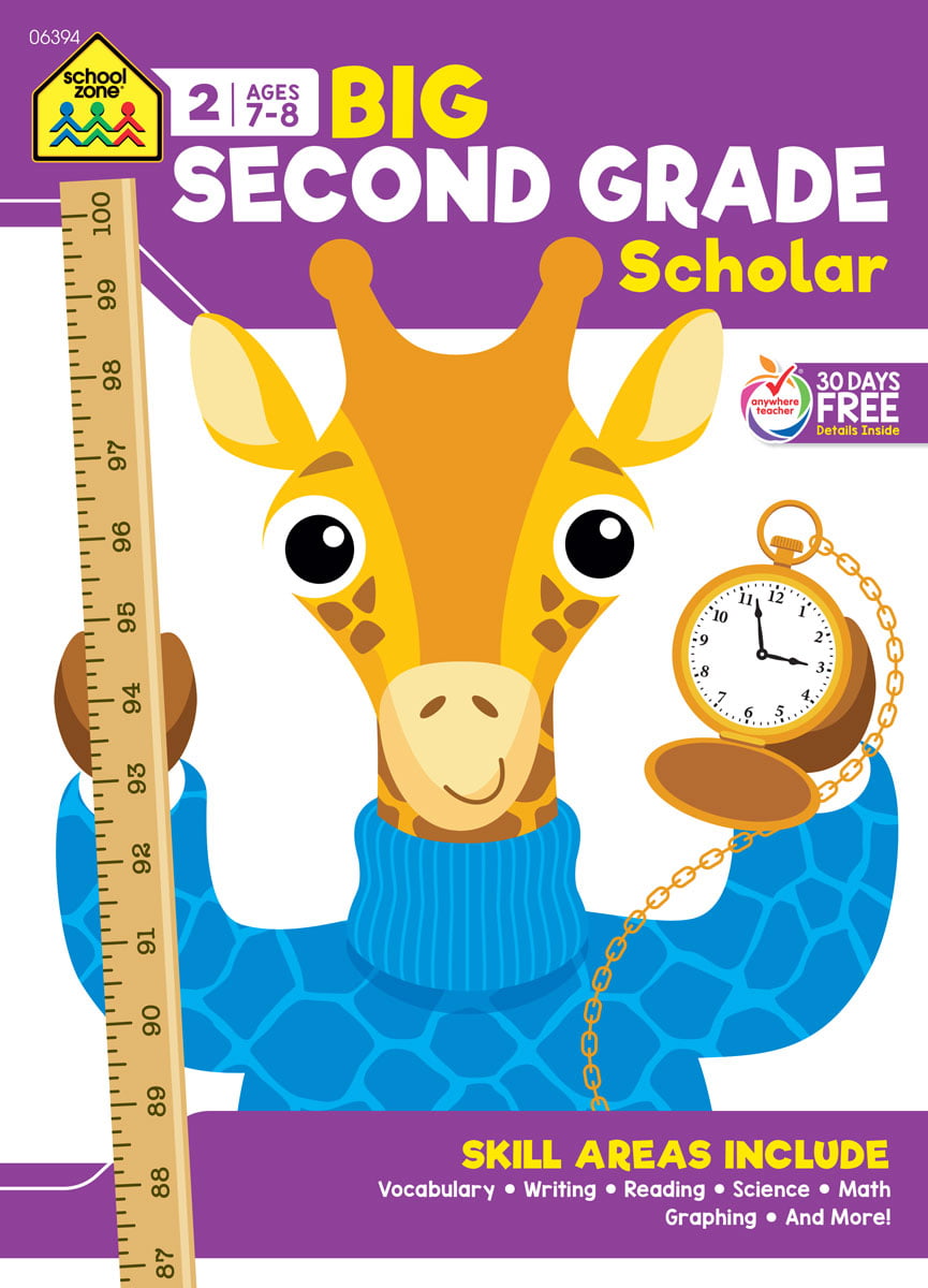 ReaderLink School Zone Big Second Grade Scholar (Walmart Exclusive)