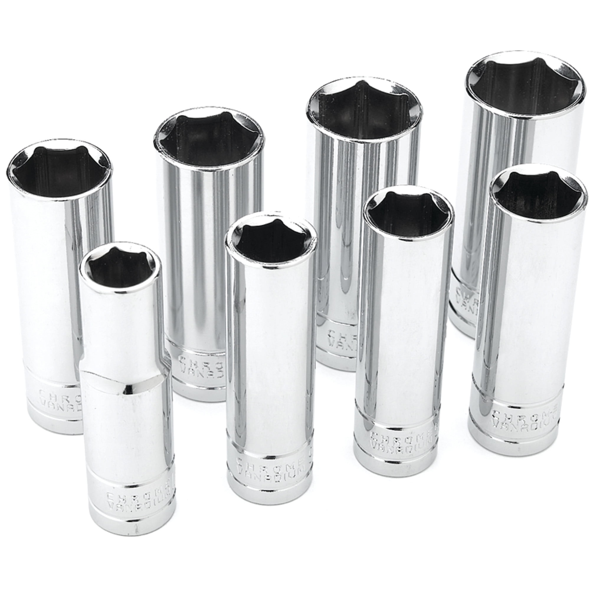 Performance Tool W38202 10 Piece 3/8 Inch Drive MET Socket Set