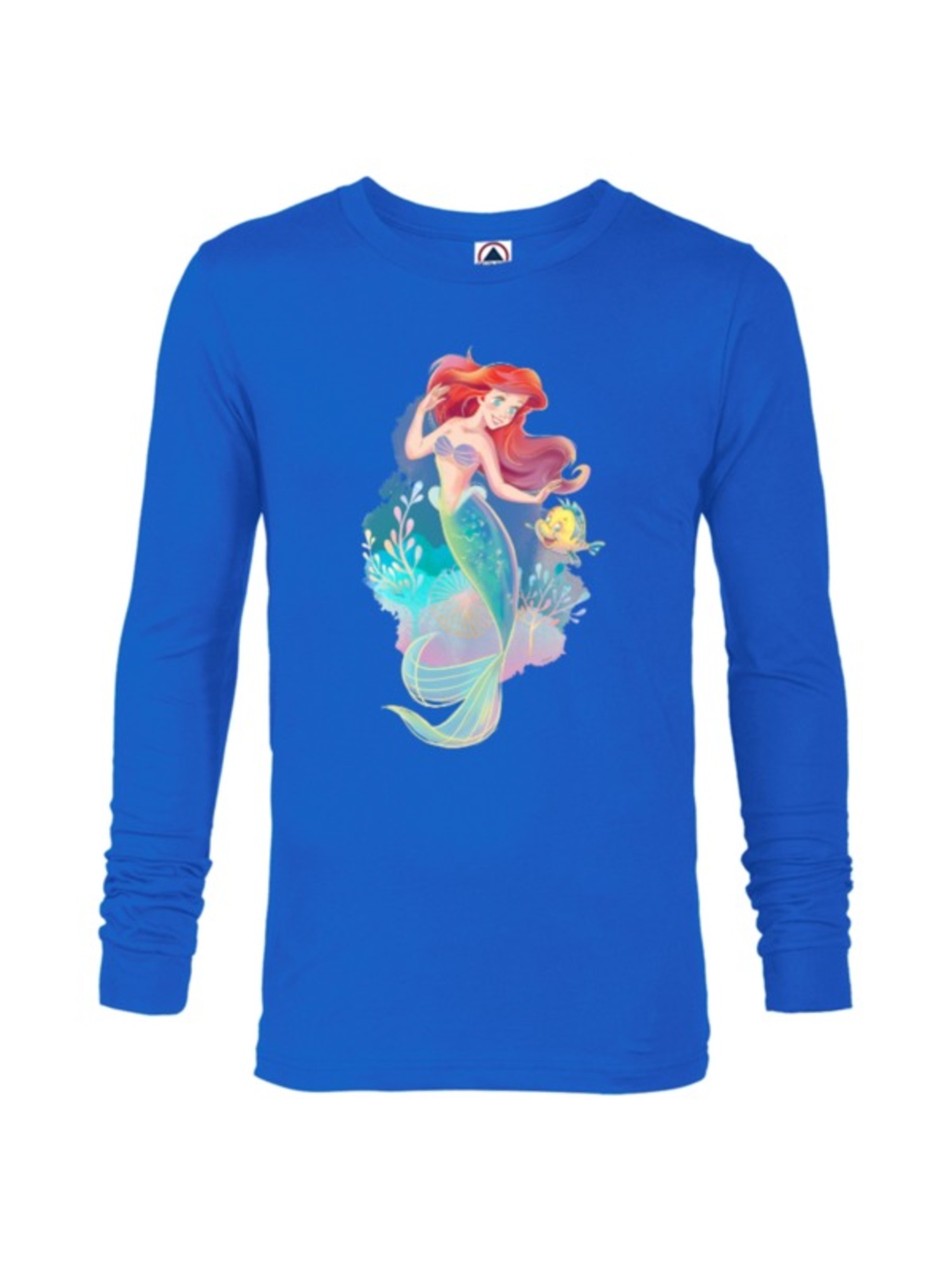 Disney Princess Ariel And Flounder Under The Sea Long Sleeve T Shirt For Men Customized Royal Walmart Com