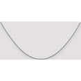 thumbnail image 2 of 14K White Gold Jbsp's .9mm D/C Twisted Box Chain (16 X 0.9) Made In Italy 7188-16, 2 of 5