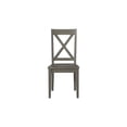 thumbnail image 4 of A-America Huron X-Back Side Chair, Distressed Grey Finish(Set of 2), 4 of 4