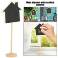 thumbnail image 1 of Wooden Mini Chalkboard Signs, Simple Style Sign Board, Home Wedding Signs Wedding for Food Labels Office Garden Menu Board, 1 of 8