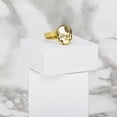 thumbnail image 2 of Anillo Calavera Baño Oro Ortiz Espinosa Cristal Swarovski, 2 of 3