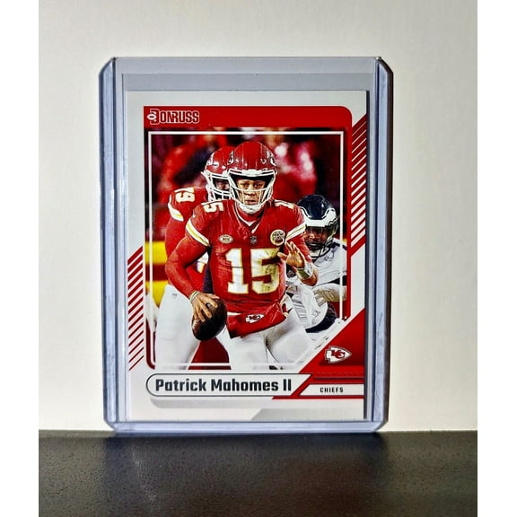 Patrick Mahomes II 2024 Panini Donruss NFL #100 Card Kansas City Chiefs