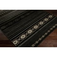 thumbnail image 4 of Mark&Day Area Rugs, 2x8 Creston Rustic Black Runner Area Rug, Black Beige Carpet for Hallway, Kitchen, Bedroom or Living Room (2'2" x 7'7" Runner), 4 of 5