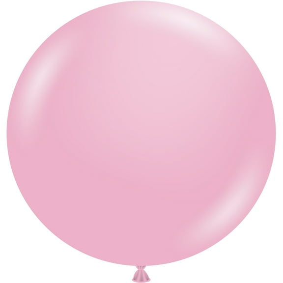 1 Tuftex Giant Shimmer Pink Balloon 36"