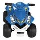 thumbnail image 2 of Cuatrimoto Eléctrica Feber Famosa Quad Racy Azul con Negro 6 Volts, 2 of 4