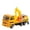Orange, variant on Construction Tow Truck Toy with Excavator and Dump Truck, Semi Truck with Sounds and Lights for Toddler, Kids, Boys and Girls