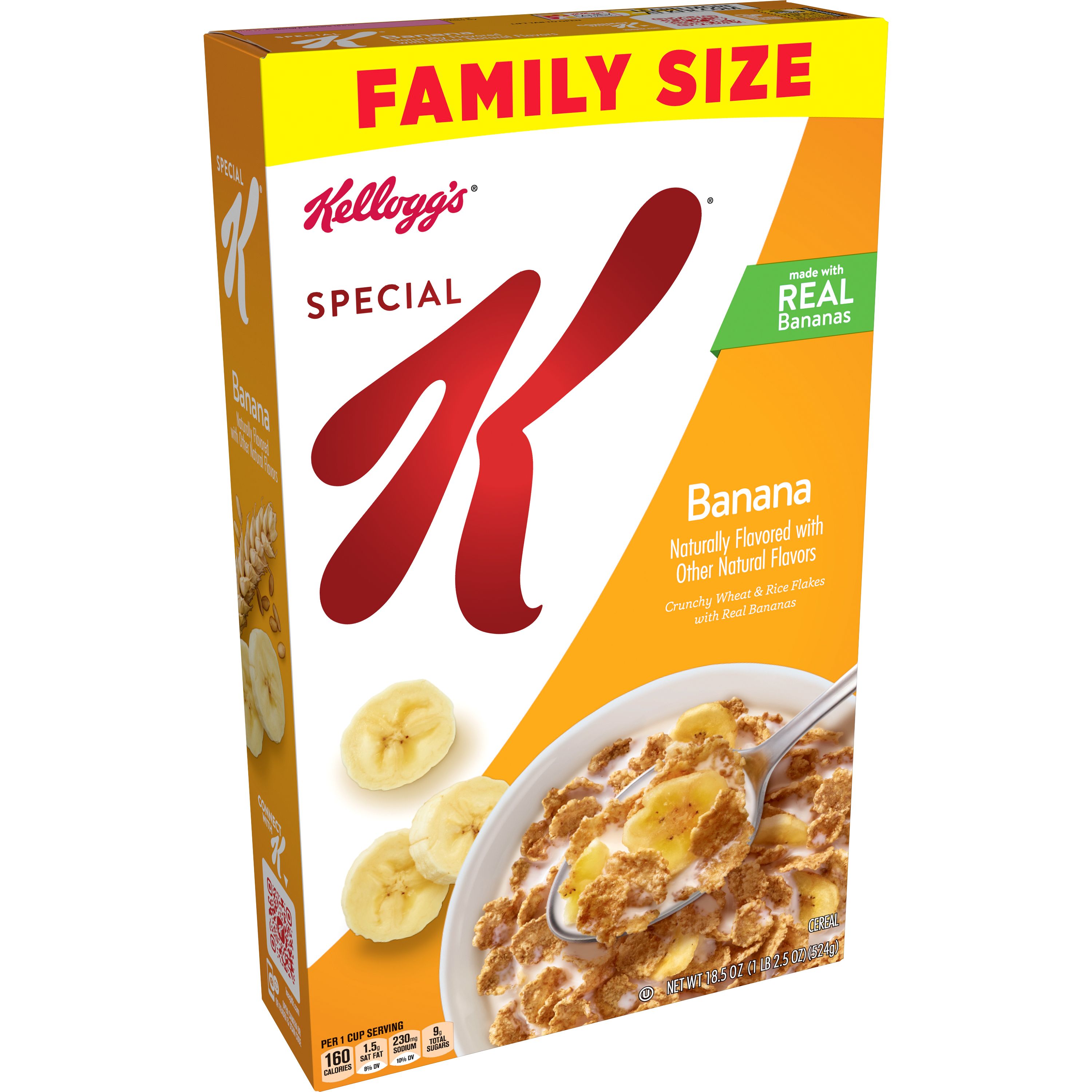 Kellogg's Special K Breakfast Cereal, 11 Vitamins and Minerals, Made