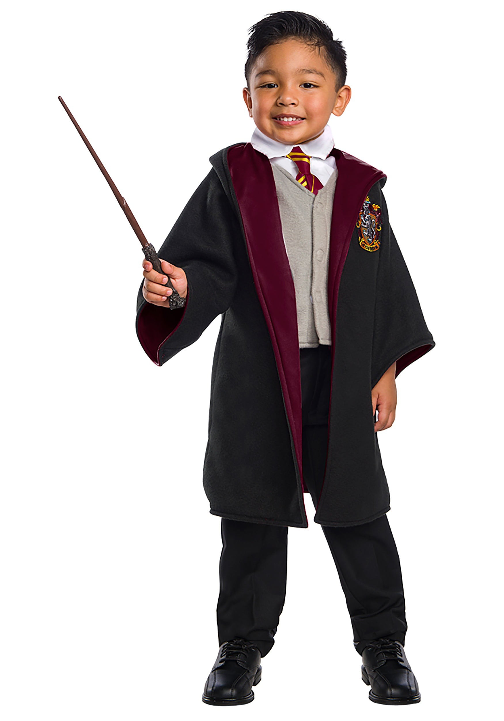 Harry Potter Gryffindor Toddler Black Robe Costume 