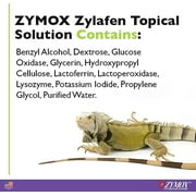 Zymox Zylafen Topical Solution for Reptiles, 1.25 oz. Soothes Irritated Skin