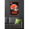 thumbnail image 4 of Casque NFL Cleveland Browns - Neon 24, 4 of 4