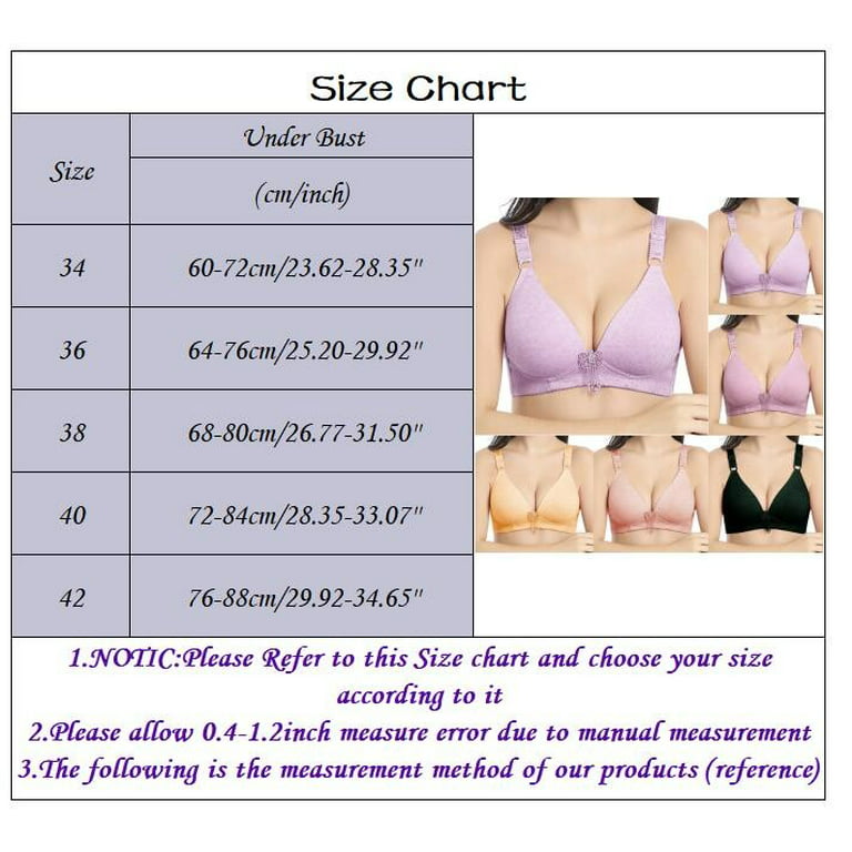 Bras for Women Summer Thin Middle Age No Steel Ring Comfortable Gathering  Large Underwear Women 