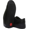 thumbnail image 4 of FitFlop Rally Women's Low Top Lace Up Leather Sneakers in Black Size 9, 4 of 6