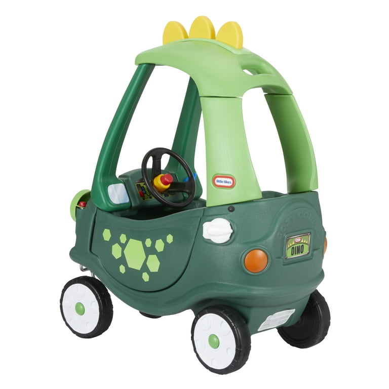ontrouw Hoofdkwartier Verstrikking Little Tikes Cozy Coupe Dino Foot-to-Floor Toddler Ride-on Car - For Kids  Boys Girls Ages 18 Months to 5 Years Old - Walmart.com