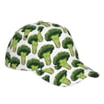 thumbnail image 3 of Haiem Cute Broccoli Baseball Cap Dad Hat Cotton Soft Adjustable Fashion Hats for Men Women Unisex Style Headwear, 3 of 9