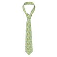 thumbnail image 2 of Gaeub Lemon Men's Classic Woven Jacquard Necktie Perfect for Weddings & Parties, 2 of 7