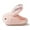 Half Wrapped Pink, variant on Sogetch Toddler Boys Girls Cute Bunny Slippers Kids Warm Fuzzy Bedroom House Shoes