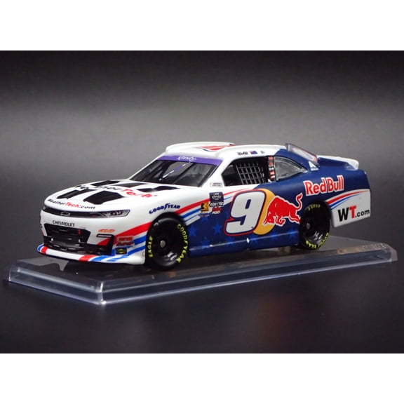 Open Box 2025 CHEVROLET 9 SHANE VAN GISBERGEN REDBULL NASCAR 1:64 SCALE DIECAST MODEL CAR