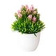 thumbnail image 2 of Flores artificiales, bonsáis artificiales en maceta, macetas de plástico para sala de estar, comedor, mesa de TV, mueble de centro, decoración, adornos, flores artificiales, bonsáis, plantas, 2 of 8