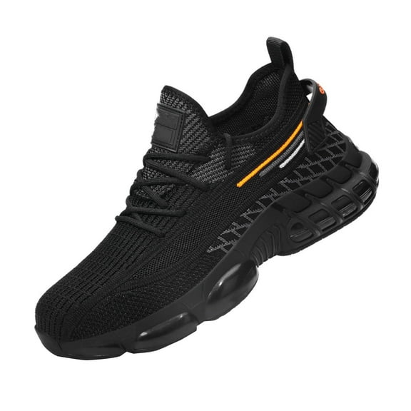 Safety Trainers Men Women Safety Shoes Lightweight Work Shoes Steel Toe Cap Trainers Non Slip Breathable EU 36-48