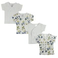 thumbnail image 1 of Bambini Chemise Blanche à Manches Courtes - Lot de 4, 1 of 3
