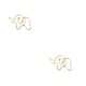 thumbnail image 1 of Seitruly 30 Uds Clip de papel Animal foto Memo Clips perro de dibujos animados marcapáginas Pin archivo escuela para adultos suministros de Elefante/Oro 2piezas, 1 of 1