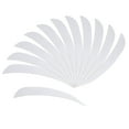thumbnail image 2 of fastboy 12 Pieces Archery Hunting Arrow Feather Fletching Right Wing Fletches 4 inch White, 2 of 9