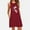 Wine, variant on Valentine's Day Gifts for Womens! S LUKKC LUKKC Nightgowns for Women, Plus Size Sleeveless Round Neck Printed Pajamas Dress Casual Lounge Dresses Summer Flowy Sleepwear with Pockets, S-6XL